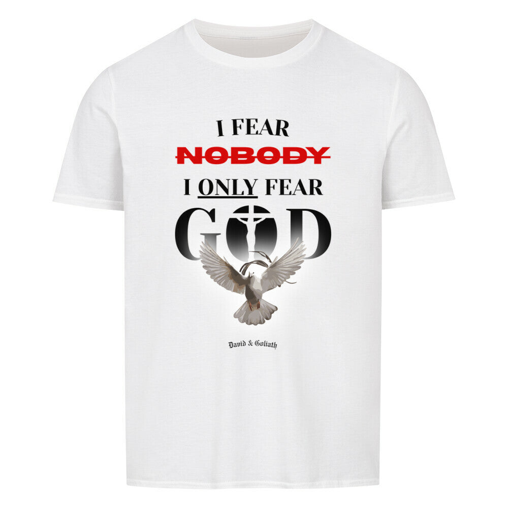 I Only Fear God T-shirt in white