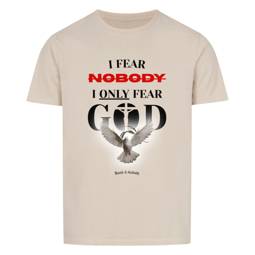 I Only Fear God T-shirt in sand
