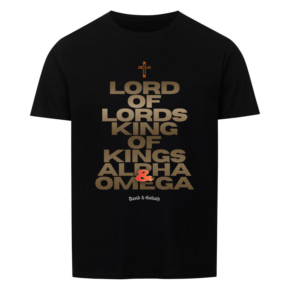 Lord of Lords, King of Kings T-shirt in black