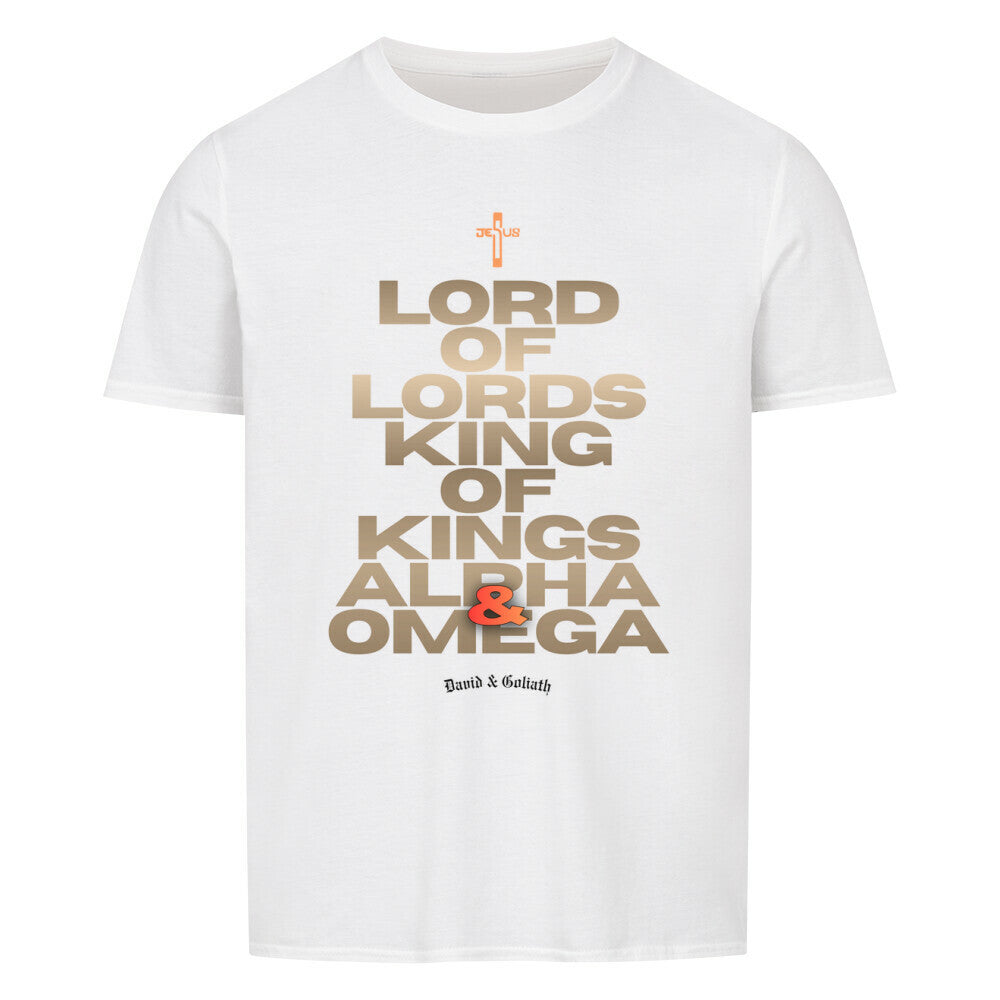 Lord of Lords, King of Kings T-shirt in white