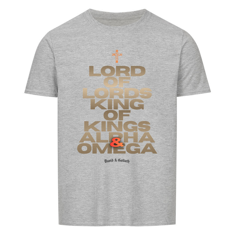Lord of Lords, King of Kings T-shirt in Sport Grey