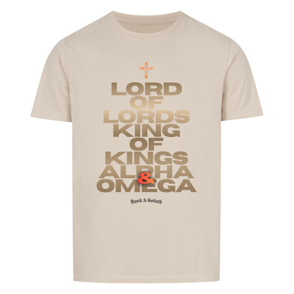 Lord of Lords, King of Kings T-shirt in sand