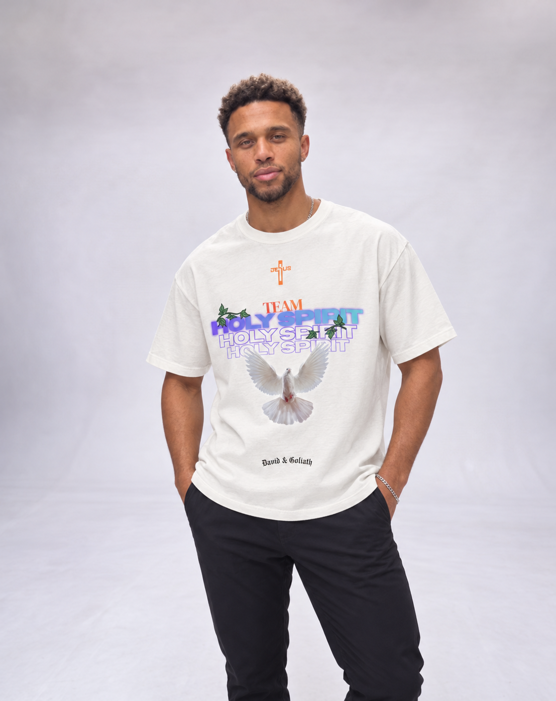 Team Holy Spirit Oversized Shirt