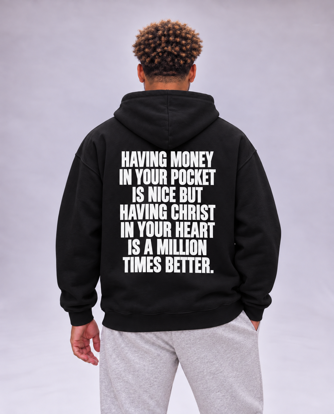 Christ In Your Heart Oversized Hoodie
